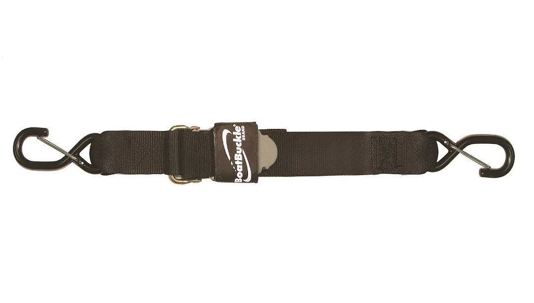 F17634 – IMMI Tie Down Strap, Boat Gunwale 10 Foot Length x 2 Inch Width With Cam Buckle 400 Pound Load Capacity 1200...